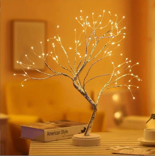 LED Night Light - Bonsai Tree with Warm Light